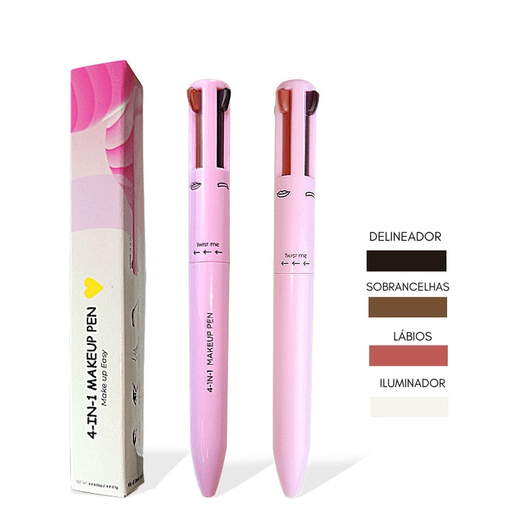 Beauty Color Pen - Caneta de Maquiagem 4 em 1
