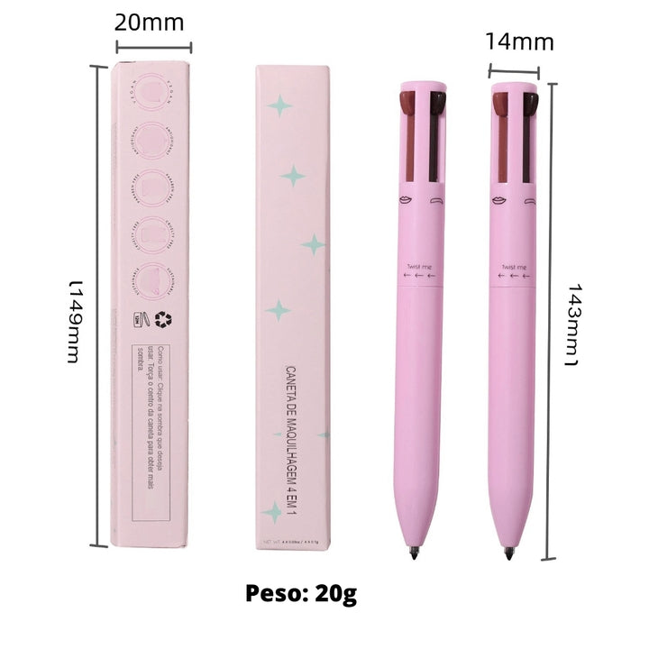 Beauty Color Pen - Caneta de Maquiagem 4 em 1