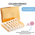 10% OFF - Golden Remov - Tiras de Colágeno + Mini Esponja de Silicone para Skin Care